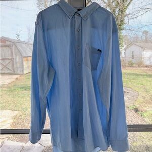 Men's Chubbies Button-Up Shirt Blue XXL
